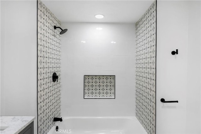 2218 S Meridian Ave, Alhambra, CA 91803 - full bath with shower / bath combination and vanity