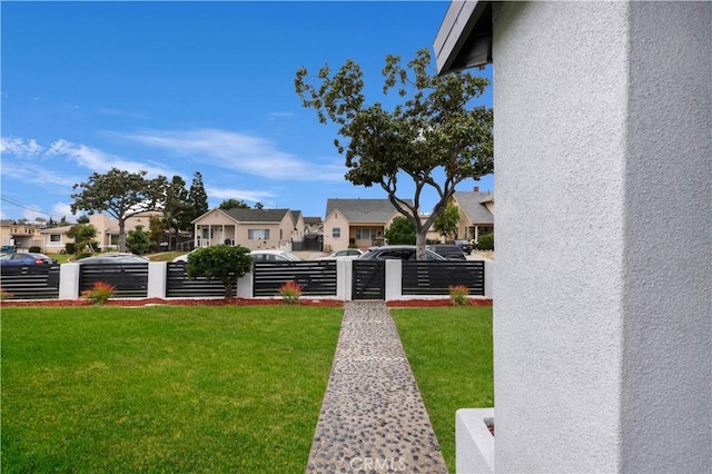 2218 S Meridian Ave, Alhambra, CA 91803 - view of yard with a residential view and a gate