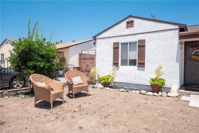 14121 Calais St, Baldwin Park, CA 91706 - back of property with stucco siding