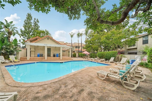 8167 Vineyard Ave Unit 109, Rancho Cucamonga, CA 91730 - community pool featuring a patio