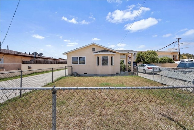 546 E 220th St, Carson, CA 90745 - view of front of home with crawl space and stucco siding