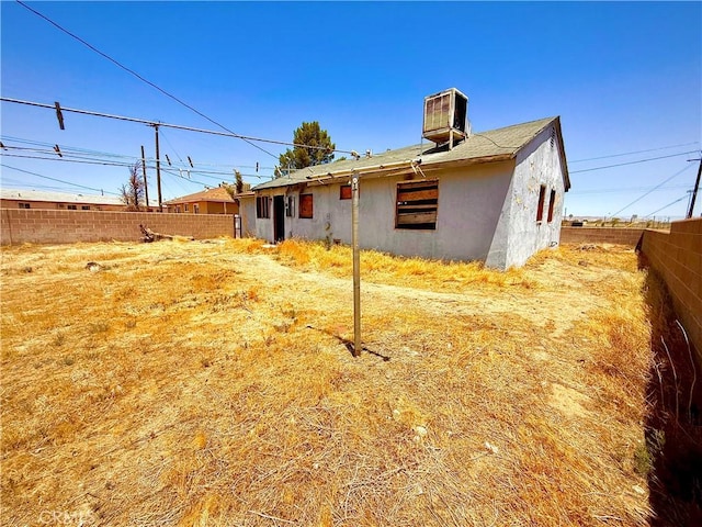1918 Barstow Rd, Mojave, CA 93501 - back of house with stucco siding
