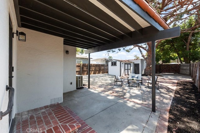 3556 Olive Ave, Long Beach, CA 90807 - fenced backyard featuring a patio