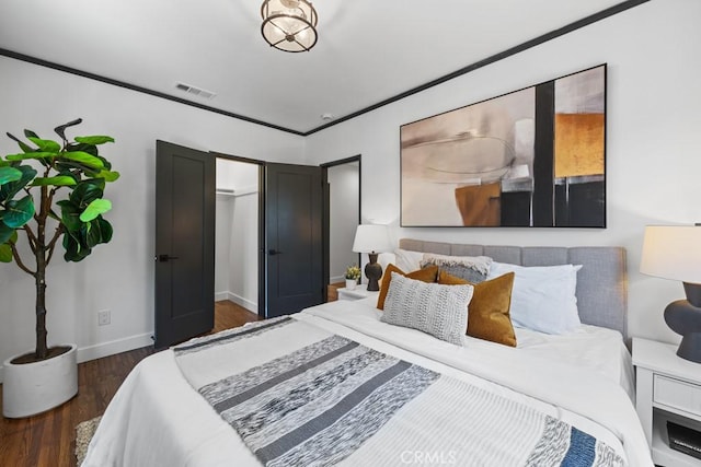 3556 Olive Ave, Long Beach, CA 90807 - bedroom with wood finished floors, baseboards, and a closet