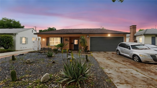 529 E Harvard Pl, Ontario, CA 91764 - single story home featuring a garage and concrete driveway