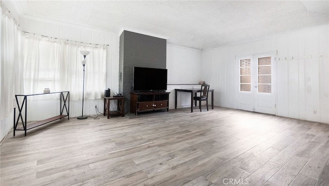 529 E Harvard Pl, Ontario, CA 91764 - living room with wood finished floors and ornamental molding