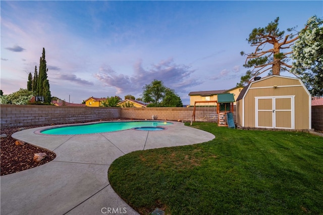 43816 Fallon Dr, Lancaster, CA 93535 - view of pool with a patio