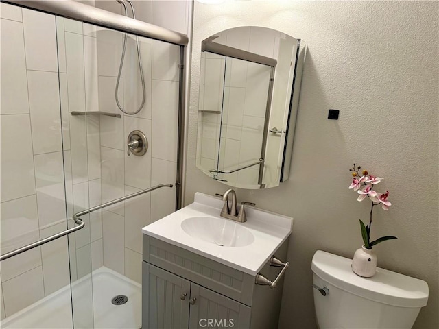 18083 Deodar St, Hesperia, CA 92345 - bathroom with a shower stall and vanity