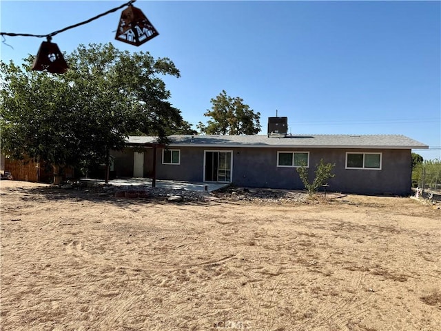 18083 Deodar St, Hesperia, CA 92345 - view of front of home with stucco siding and a patio