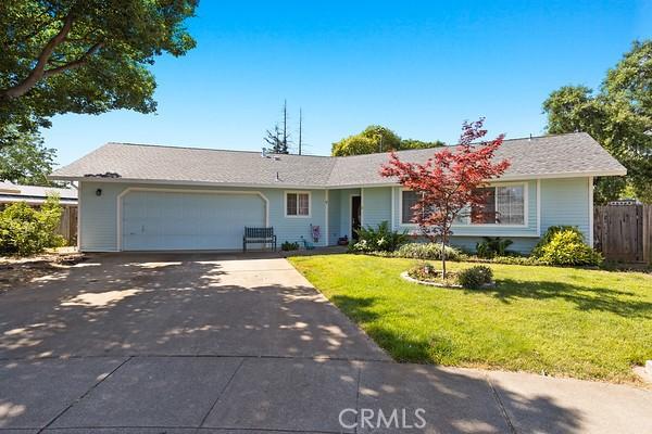 7 San Pablo Ct, Chico, CA 95973 - single story home with a garage and driveway