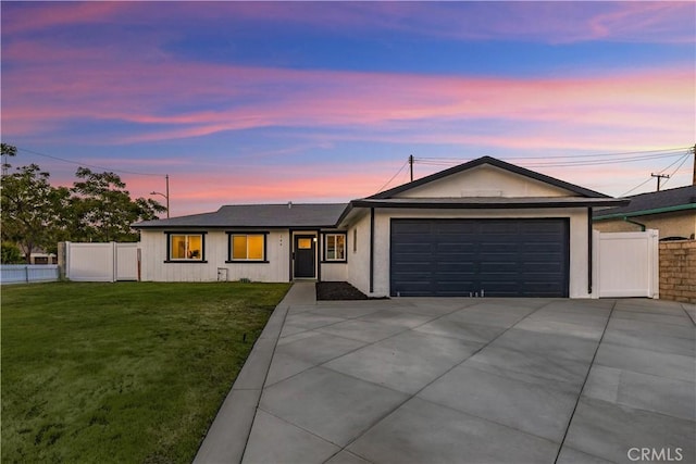 144 N Dommer Ave, Walnut, CA 91789 - ranch-style house with a garage and concrete driveway