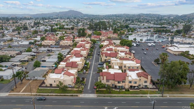 1380 E Washington Ave Unit 2, El Cajon, CA 92019 - aerial view of residential area with a mountainous background