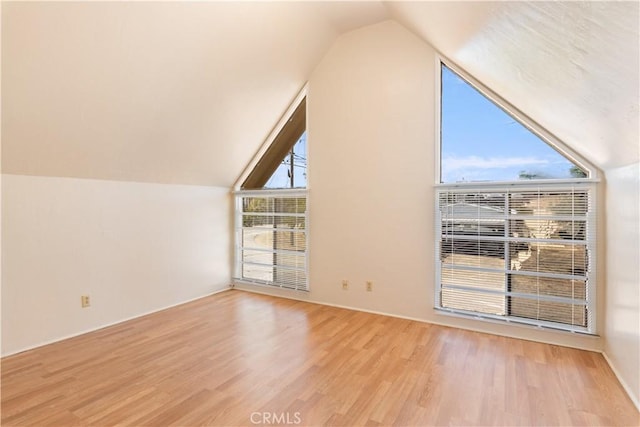 3996 Leonore Ave, Clearlake, CA 95422 - bonus room featuring vaulted ceiling and wood finished floors