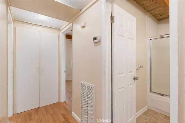 3996 Leonore Ave, Clearlake, CA 95422 - hallway with light wood-style flooring