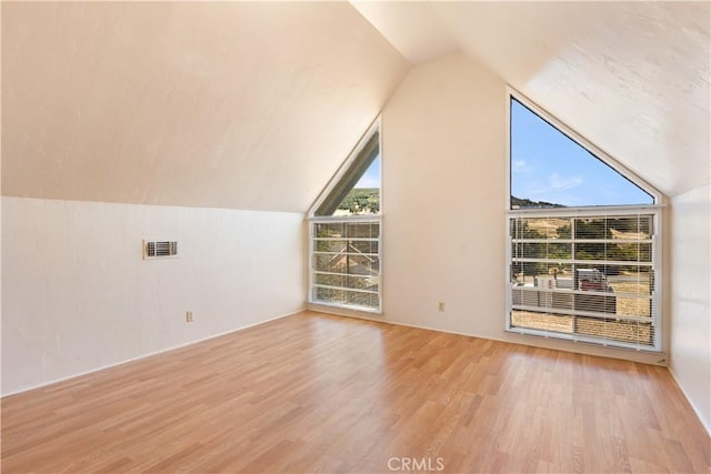 3996 Leonore Ave, Clearlake, CA 95422 - additional living space with lofted ceiling and light wood finished floors