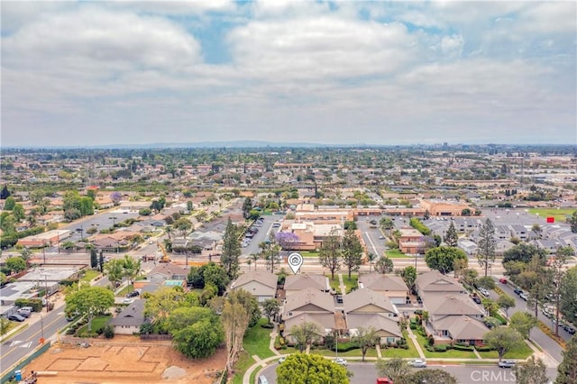 338 E Palmdale Ave Unit 4, Orange, CA 92865 - aerial view of property's location with nearby suburban area