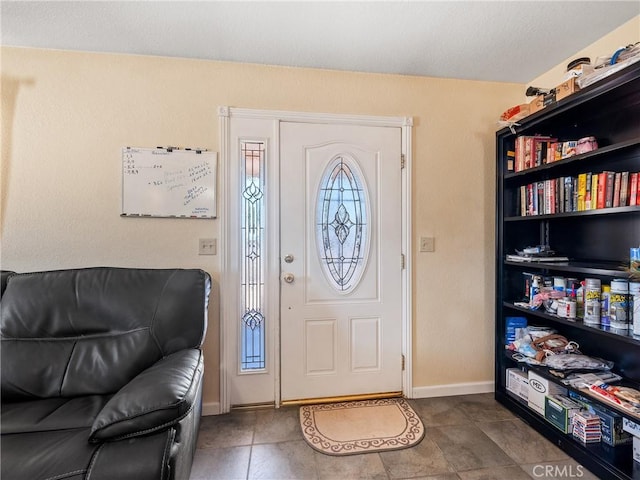 49333 Riverside Rd, Newberry Springs, CA 92365 - foyer entrance featuring baseboards and tile patterned floors