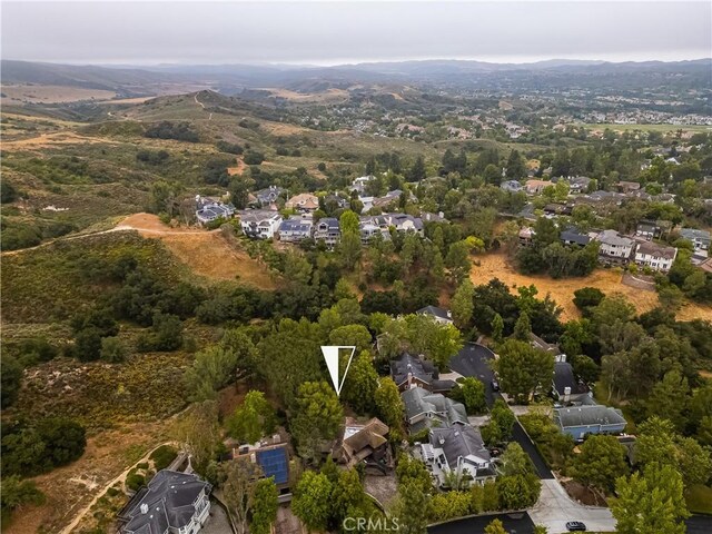 32022 Via Pavo Real, Coto De Caza, CA 92679 - aerial view of property and surrounding area with mountains and nearby suburban area