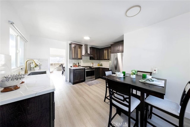 615 S Victoria Ave, Corona, CA 92879 - dining room with light wood-style floors