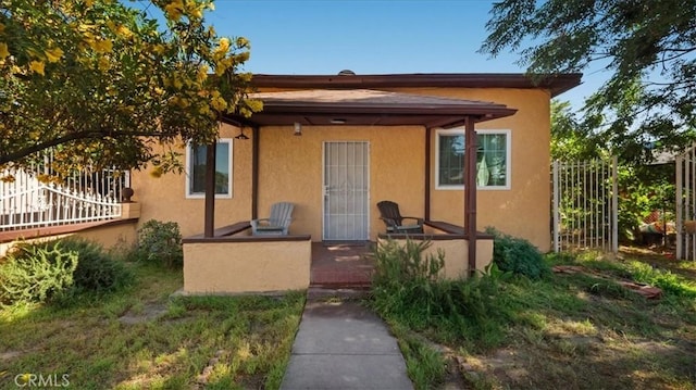 1373 W 5th St, San Bernardino, CA 92411 - view of front of property with stucco siding