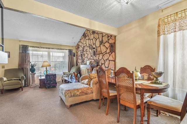 150 Richeth Rd, San Diego, CA 92114 - dining area featuring a textured ceiling and carpet