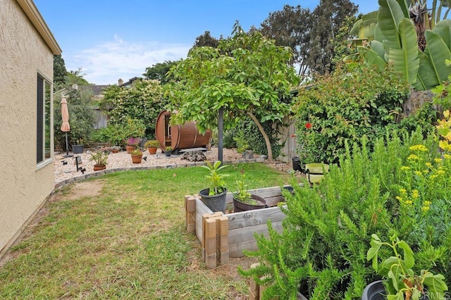 1663 Linda Sue Ln, Encinitas, CA 92024 - fenced backyard featuring a vegetable garden