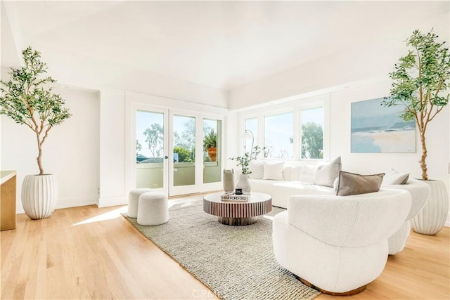 432 Holly St, Laguna Beach, CA 92651 - living area with light wood-style floors and baseboards