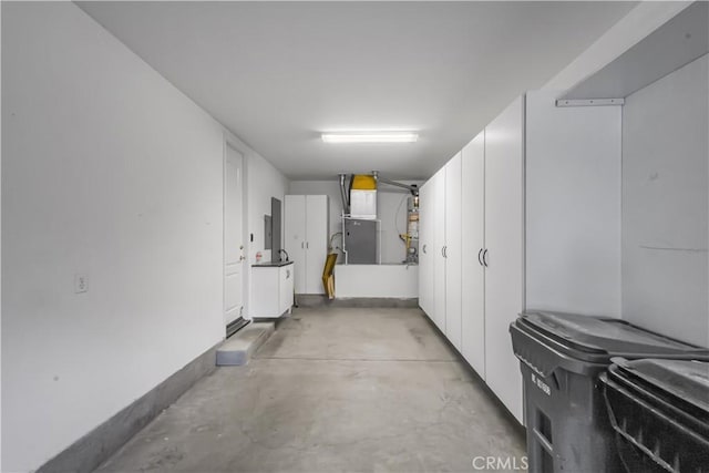 23795 Los Pinos Ct, Corona, CA 92883 - garage with electric panel and heating unit