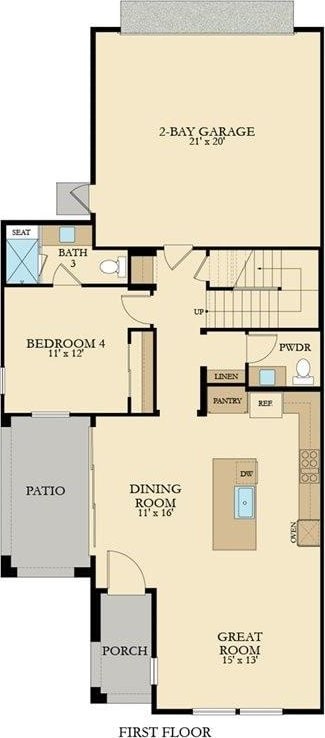 109 Pitch, Irvine, CA 92618 - view of property floor plan