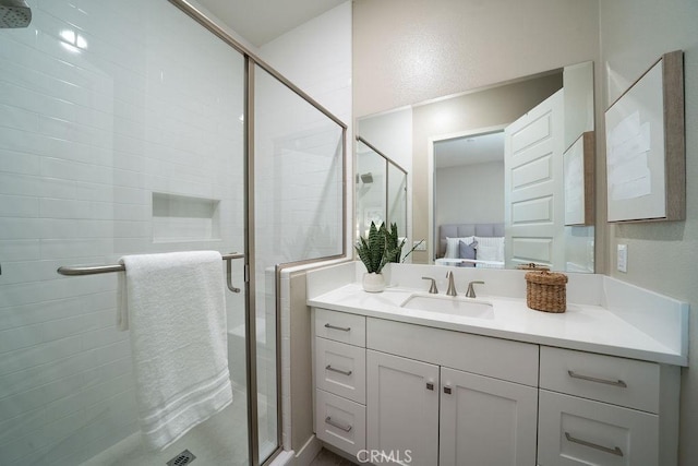 109 Pitch, Irvine, CA 92618 - ensuite bathroom with vanity and a shower stall