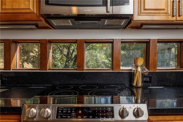 1370 Calgary Dr, Lake Arrowhead, CA 92352 - kitchen view of electric stove