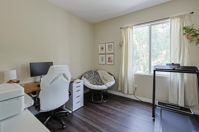 3171 Dehesa Rd Unit 3, El Cajon, CA 92019 - office featuring healthy amount of natural light, wood finished floors, and baseboards