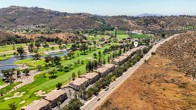3171 Dehesa Rd Unit 3, El Cajon, CA 92019 - aerial overview of property's location with a water and mountain view and a local golf course