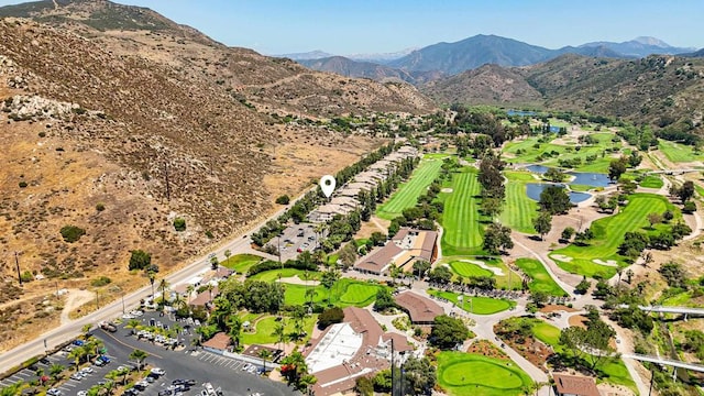 3171 Dehesa Rd Unit 3, El Cajon, CA 92019 - aerial view of a water and mountain view and a golf club
