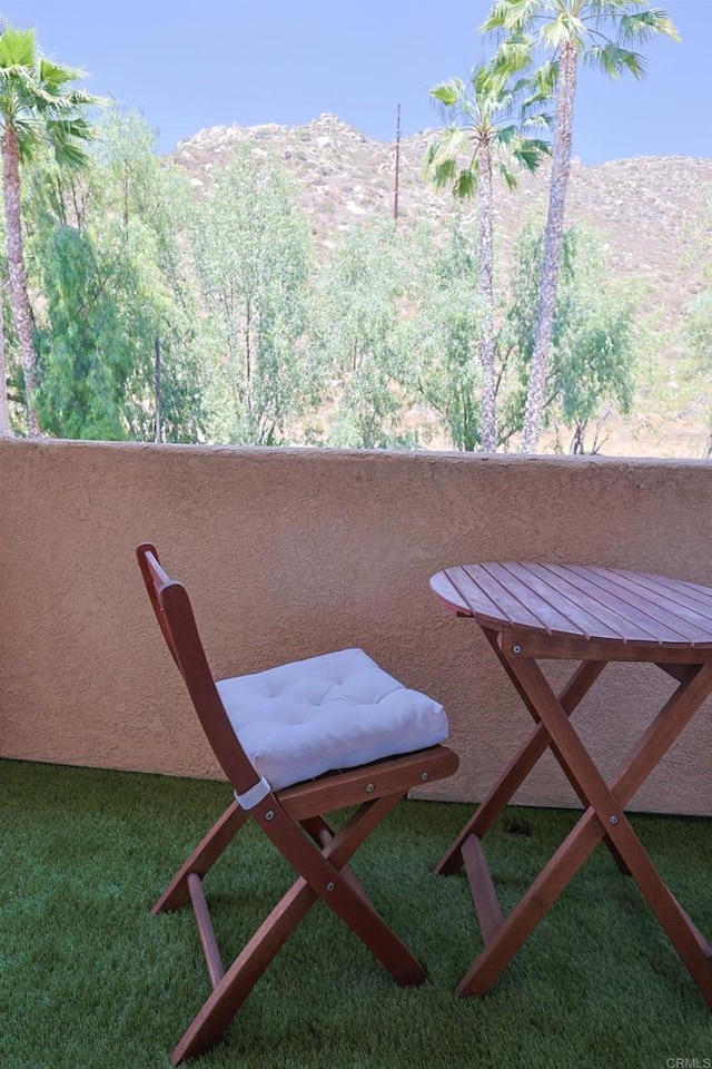 3171 Dehesa Rd Unit 3, El Cajon, CA 92019 - balcony with a mountain view