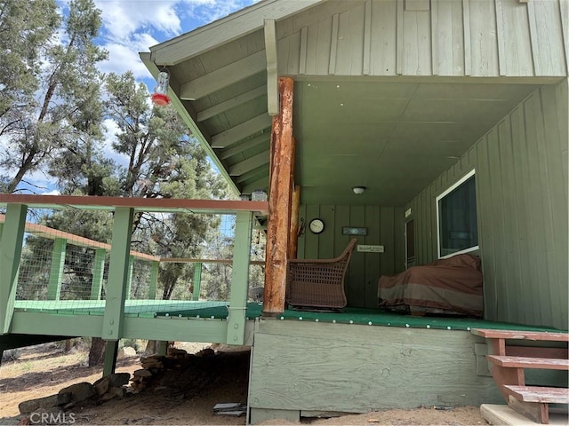 98011 Maine Rd, Kennedy Meadows, CA 93527 - exterior view of board and batten siding
