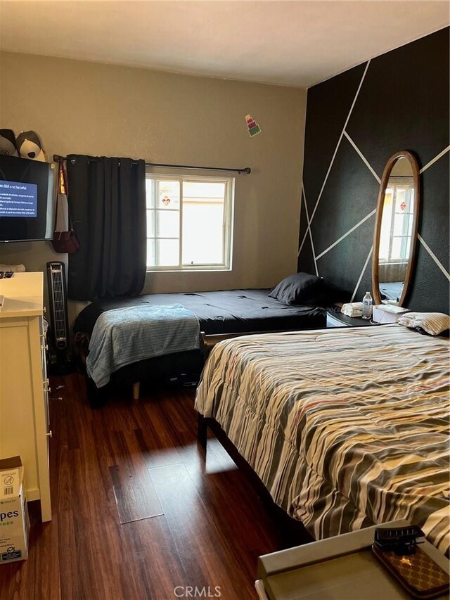 2730 Walnut St, Huntington Park, CA 90255 - bedroom with wood finished floors