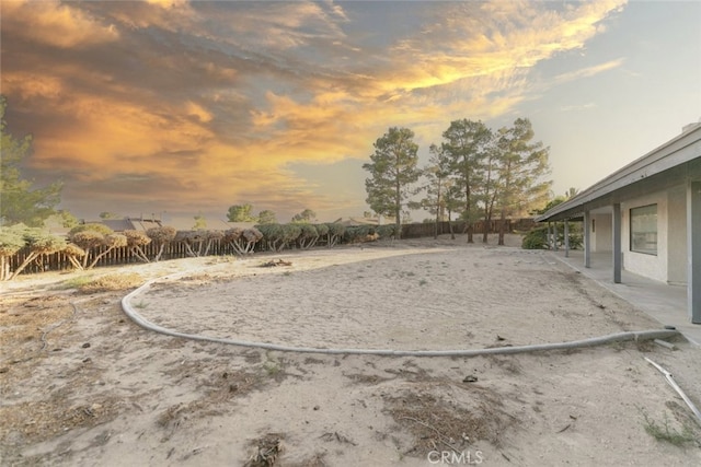 19355 Tomahawk Rd, Apple Valley, CA 92307 - view of yard at dusk