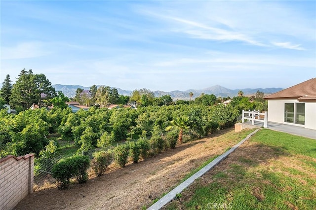 1563 Gary Ln, Redlands, CA 92374 - view of yard with a mountain view