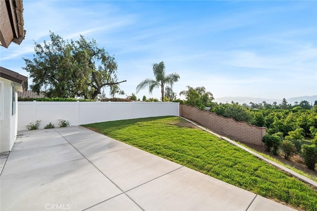 1563 Gary Ln, Redlands, CA 92374 - view of yard featuring a patio area