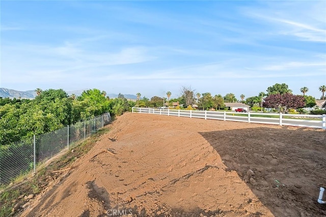 1563 Gary Ln, Redlands, CA 92374 - view of yard featuring an enclosed riding area