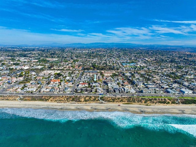 164 Cherry Ave, Carlsbad, CA 92008 - aerial view of residential area with a water and mountain view