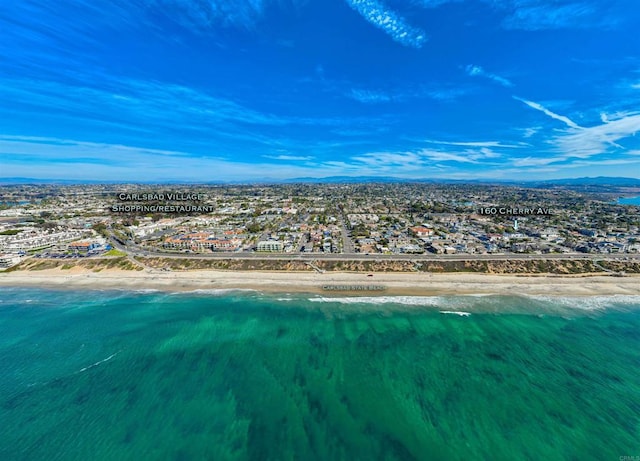 164 Cherry Ave, Carlsbad, CA 92008 - bird's eye view of a water and mountain view