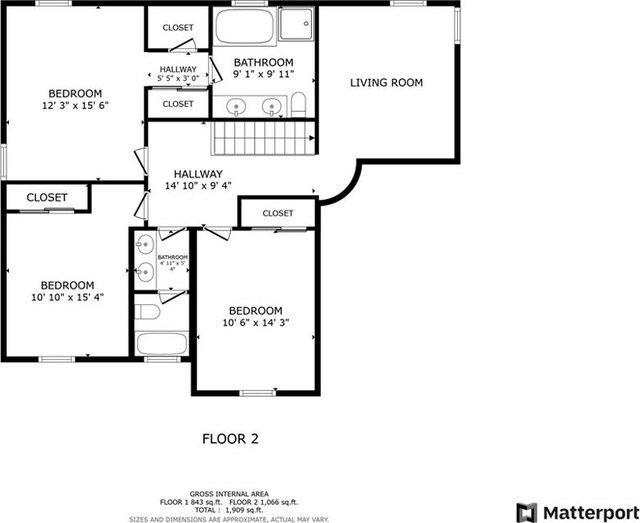 609 E Newmark Ave, Monterey Park, CA 91755 - view of home floor plan