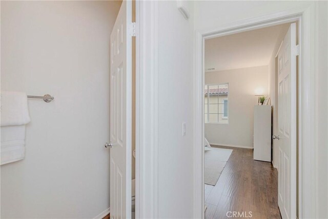 10410 Orchid Way, Santa Fe Springs, CA 90670 - hall with wood finished floors and baseboards