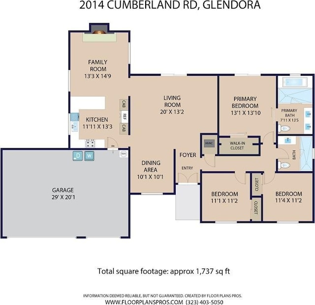 2014 Cumberland Rd, Glendora, CA 91741 - view of floor plan / room layout