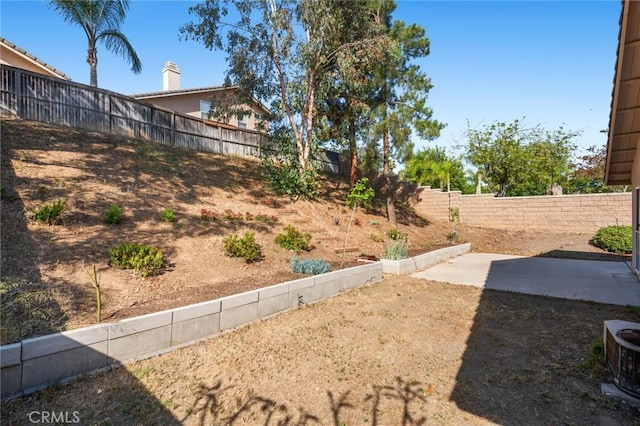 1324 Soundview Cir, Corona, CA 92881 - fenced backyard with a patio area and central AC unit