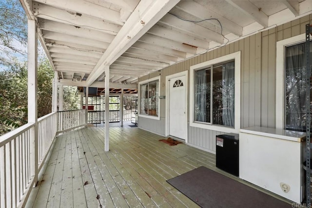 1529 Cloverdale Rd, Escondido, CA 92027 - view of wooden deck