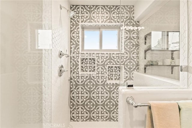 6557 Clybourn Ave, North Hollywood, CA 91606 - full bath featuring a walk in shower