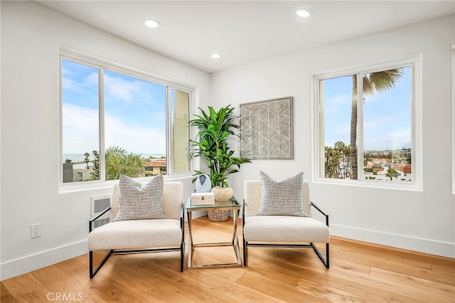200 S Catalina Ave Unit 403, Redondo Beach, CA 90277 - sitting room with light wood finished floors and recessed lighting